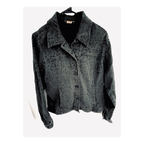 Vintage Distressed Denim Jacket - Picture 1 of 3